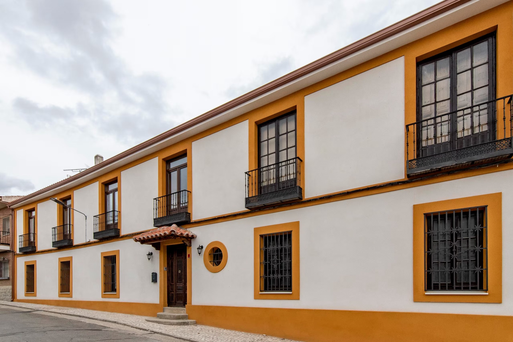 Fachada de la casa
